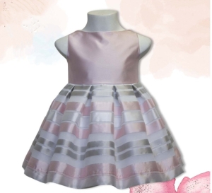VESTIDO MIKADO ROSA